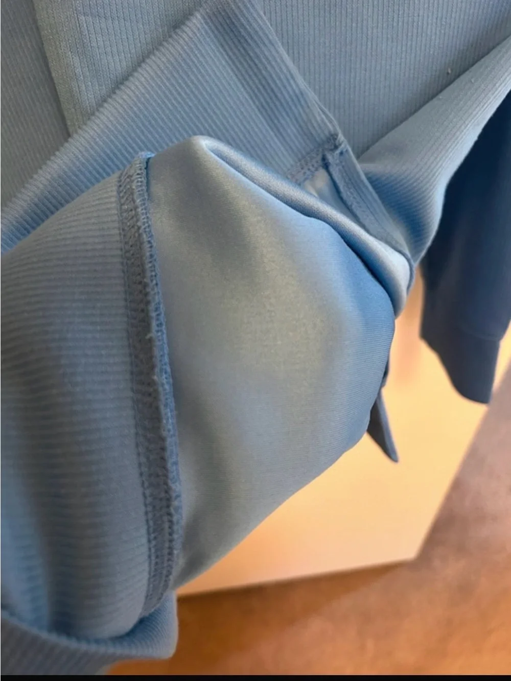Danskin Crewneck Sweater in Sky Blue